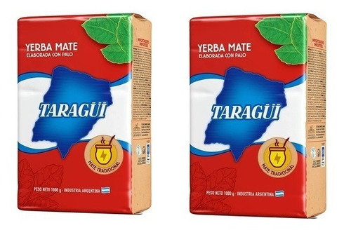 Venta De 2 Kilos De Yerba Mate Argentina Taragui Plaza Store