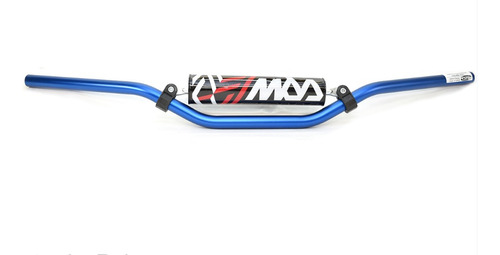 Manubrio Aluminio Mda Motocross Bajo Tipo Tornado Azul