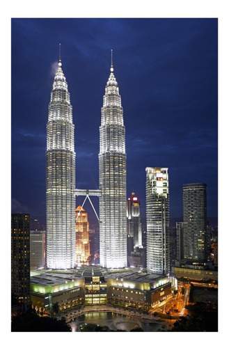 Rompecabezas Wuundentoy Gold Edition 1,500 Pzs, Torres Gemelas Petronas