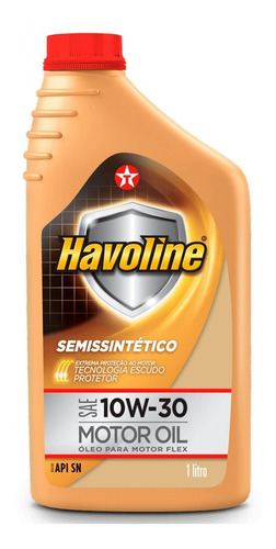 Óleo De Motor 10w30 Havoline Semissintético Texaco Tx085 1l