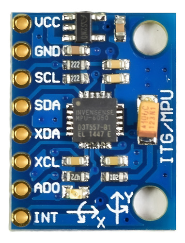 Mpu-6050 Acelerometro Y Giroscopio Gy-521 3 Ejes Arduino Pic