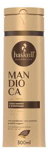Shampoo Mandioca 300ml - Haskell