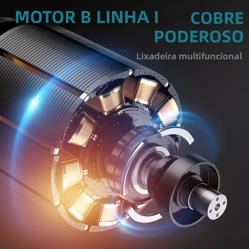 Lixadeira Roto Orbital 350w 5pol Charbs Com 18 Disc