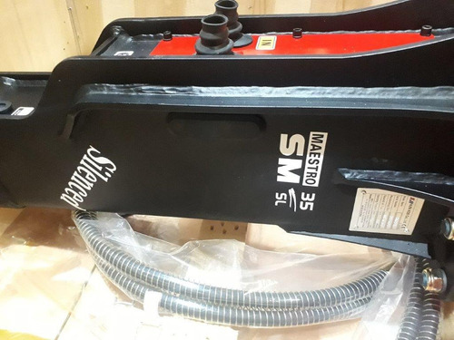 Martillo Hidráulico Para Minicargador Modelo Sm 35sl Demo