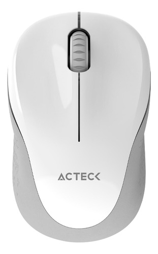 Mouse Acteck Mi480 1600dpi 2 Botones Inalambrico Usb Blanco