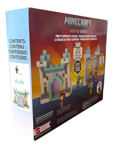 Minecraft Palacio De Party Supreme Con Luz Y Sonidos Mattel