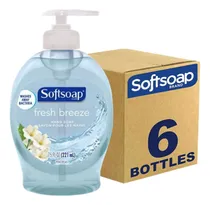 Comprar Caja De Jabón Líquido Softsoap Fresh Breeze 6 Unidades 