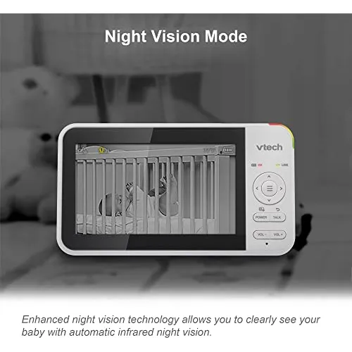 Monitor De Bebé Vtech Ptz Lcd Con Cámara Nocturna