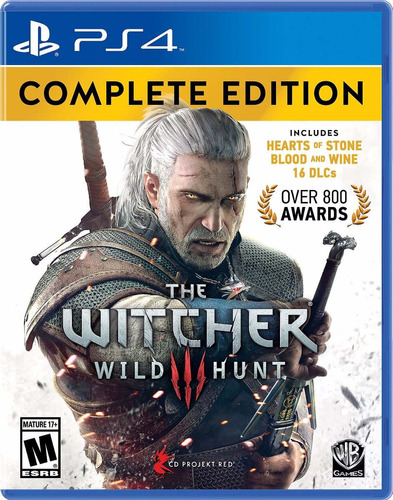The Witcher 3 Wild Hunt Complete Ed. Fisico Nuevo Ps4 Dakmor