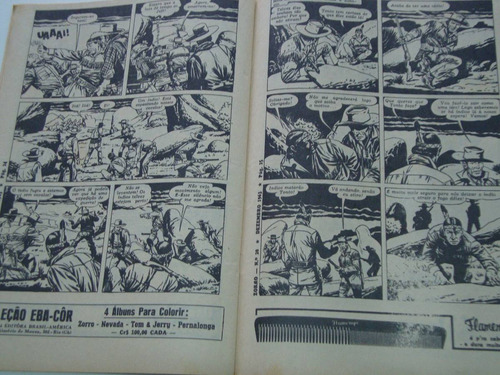 Zorro Nº 20 De 1963 Ebal Coleção Gibi Raro Antigo Excelente