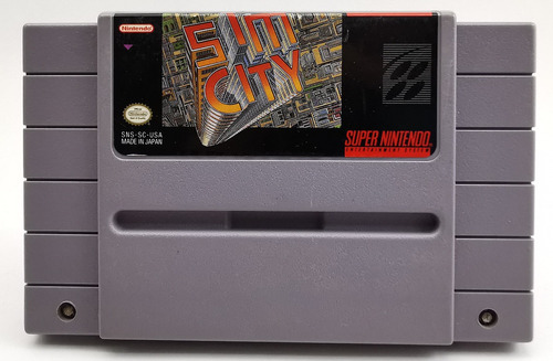 Sim City Snes Nintendo * R G Gallery