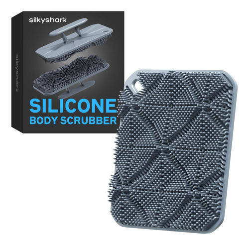 Silkyshark Exfoliante Corporal De Silicona Para Hombres Y Mu