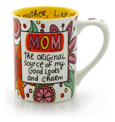 Taza De Gres Nuestro Nombre Es Mud Mom The Original, 16 Onza