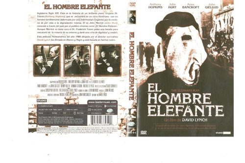 El Hombre Elefante - Dvd Original - Buen Estado