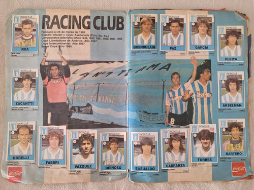 Album Figuritas Futbol 1992 Coca Cola (Usado)