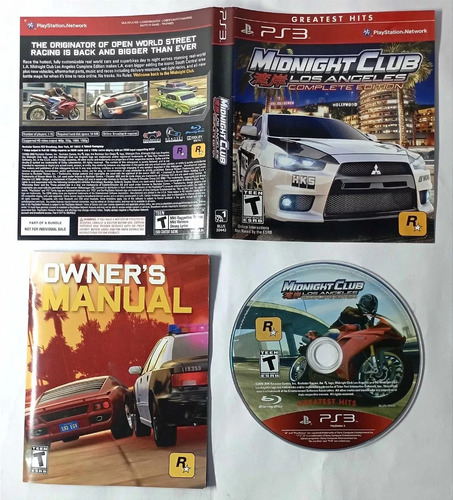Midnight Club Los Angeles Complete Edition Ps3 Retromx (Usado)