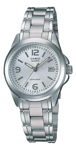 Reloj Mujer Casio Ltp-1215a-7 Acero Inoxidable Fechador 