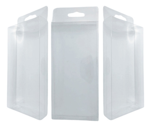 Caixa De Acetato Transparente 16,5x8x2,5cm Melhor Preço 10un