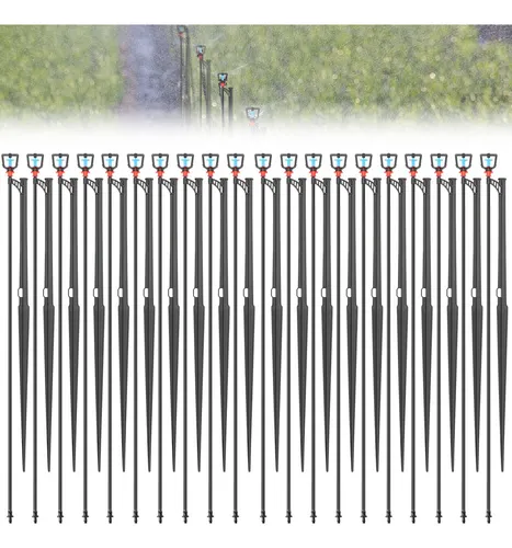 comprar Micro Aspersores Irrigacao Com Haste 60cm E Microtubo 40 Un