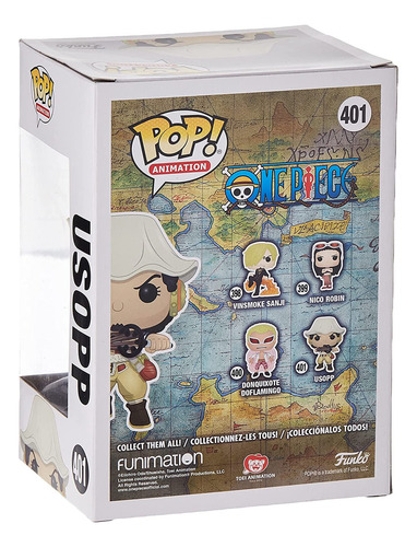 Funko Pop Animation: Usopp - Figura Coleccionable De Una Pie