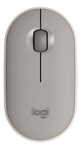 Mouse Inalambrico Logitech M350 Almendra Silent Touch Backup