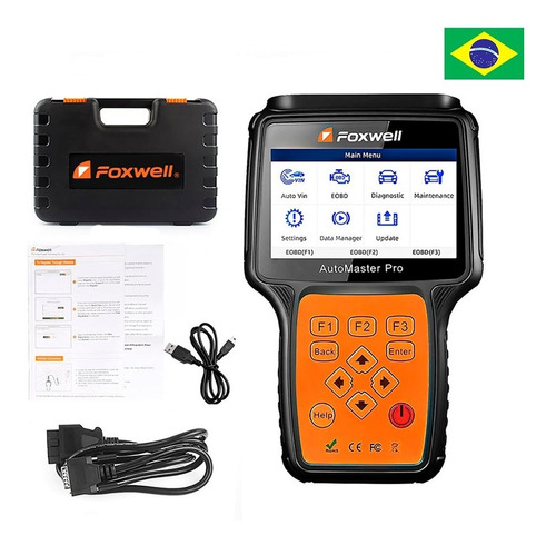 Nt624/nt680 + 10 Cabos Scanner Automotivo Obd2  Manual Pt 