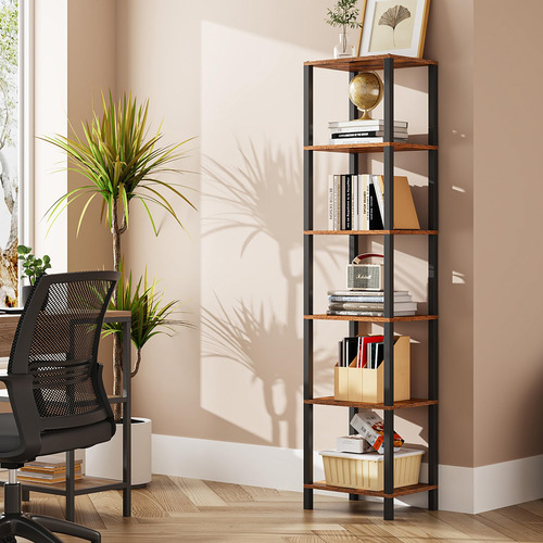 Tutotak Estantería Para Libros De 6 Niveles Estantería