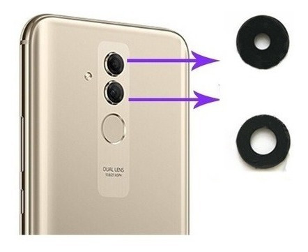 Lente Cámara Huawei Mate 20 Lite Con  Pega Tienda Chacao