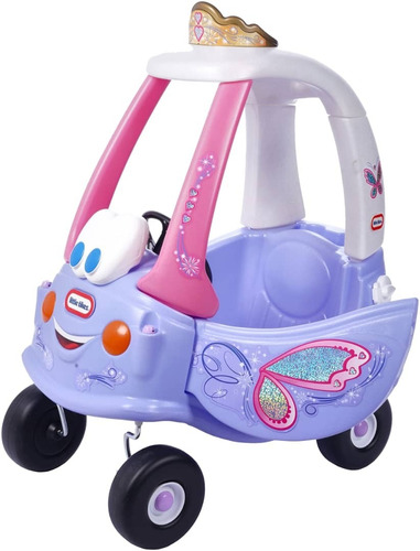 Carro Montable P/ Niñas Carrito Paseador Con Techo Princesa 