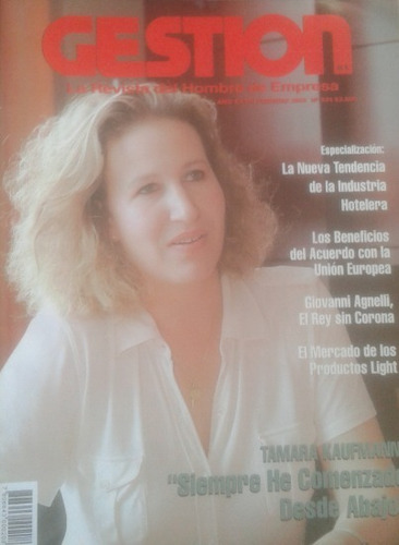 Revista Gestión 334 / Febrero 2003 / Tamara Kaufmann (Usado)