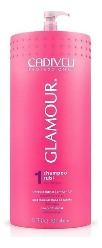 Shampoo Cadiveu Glamour 3 Litros - Profissional