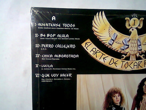 Isis El Arte De Tocar Rock N Roll Vol 1 Lp Sellad0 De Colecc (Usado)