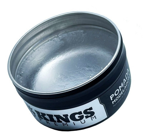 Kit Pomada Modeladora Kings 80g Extra Forte Incolor 10un