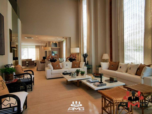 Imagem 6 de 30 de Mansão Luxuosa À Venda Com 7 Suítes No Módulo 21 - Riviera De São Lourenço - Ca1026