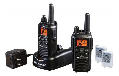 Radios Midland 26 Millas - Con Cargador Y Pilas Lxt600vp3