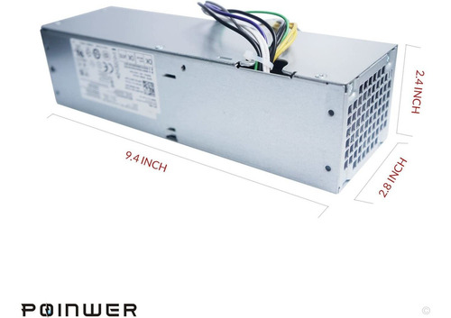 Fuente De Alimentación Poinwer, 255 W, Para Dell Optiplex