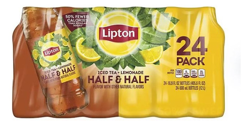 Lipton Half & Half Iced Tea & Lemonade 24 Pk 500ml