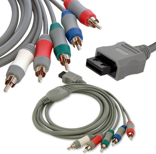 Cable Video Por Componentes Para Wii Hd