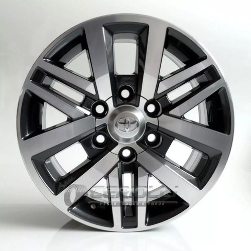 Roda Toyota Hilux Srx Aro 18 + Bico Modelo (un) 1 Cor Grafite Diamantado