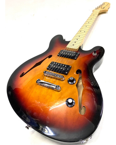 Fender Squier Starcaster Mn Guitarra Semi Acustica Novo