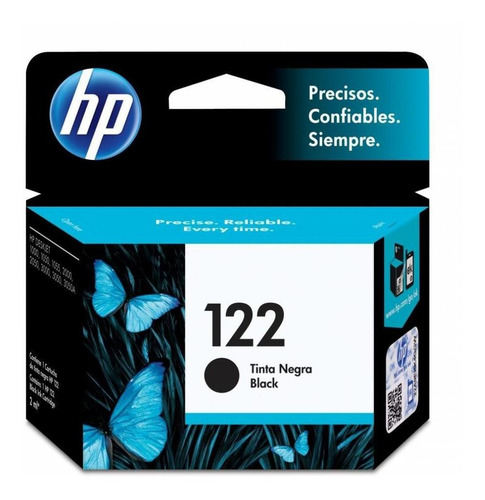 Imagen 3 de 12 de Cartucho De Tinta Hp #122 Negro Ch561hl