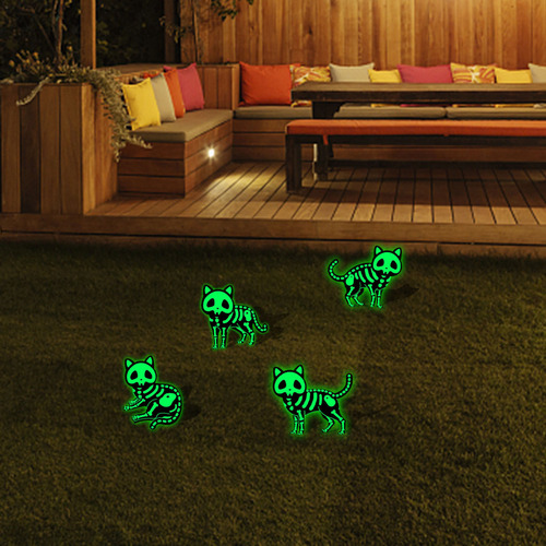 R Decoración Exterior Halloween Garden Fluorescent 4 Reflect