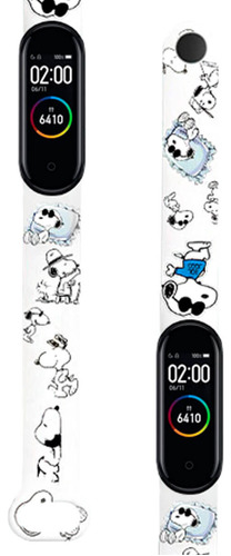 Correa Compatible Xiaomi Mi Band 4 Y 3 Snoopy