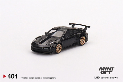 Mini Gt 1:64 Porsche 911 991 Gt2 Rs Weissach Paquete Negro [