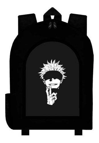 Mochila Negra Jujutsu Kaisen A74