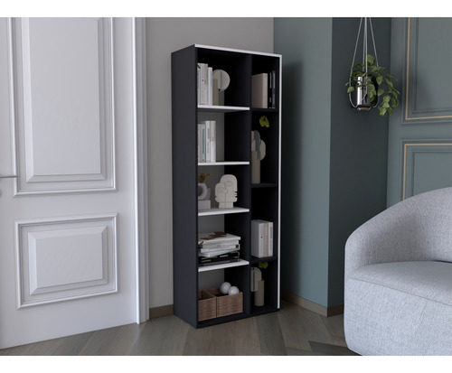 Biblioteca Rookie - Blanco / Wengue