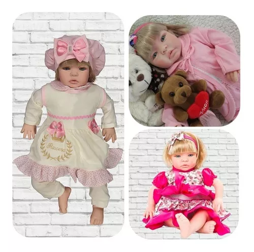 Boneca Bebe Reborn Realista Completa Barata - Cegonha Reborn Dolls