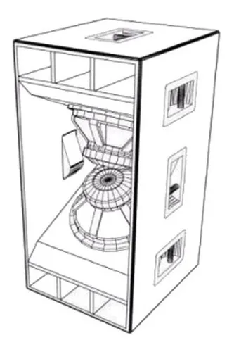 comprar Planos Cajas Acusticas Bafles Sub Mid High Rack Envio Gratis
