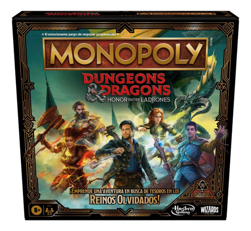 Juego De Mesa Dungeon & Dragons Honor Entre Ladrones F6219