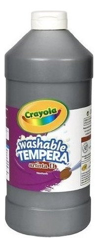 Crayola Pintura Tempera Lavable 32ounce Plastico Exprimi